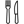 Dine icon in black