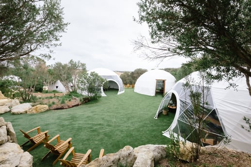A selection of Relaxation Domes