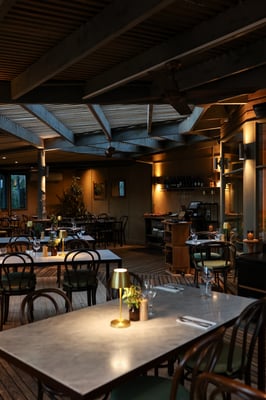 The dining space in the Spa Dreaming Centre